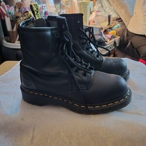 Dr. Martens Classic Black Combat Boots
